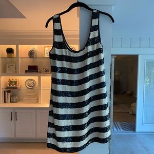 Trina Turk Sequin Shift Dress, Size 4.